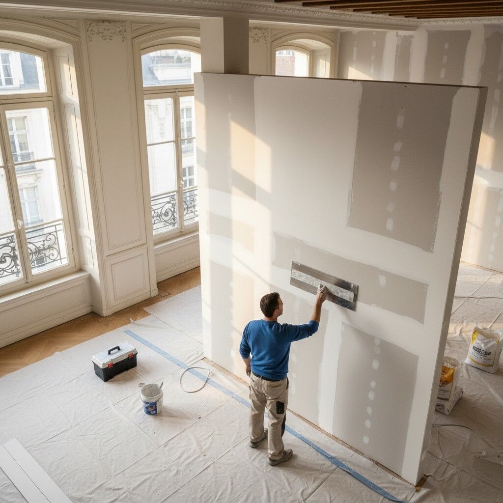 Projet de Travaux de plâtrerie - Photo 2